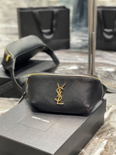 ysl cassandre classic belt bag.